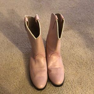 Pink Cowboy Boots